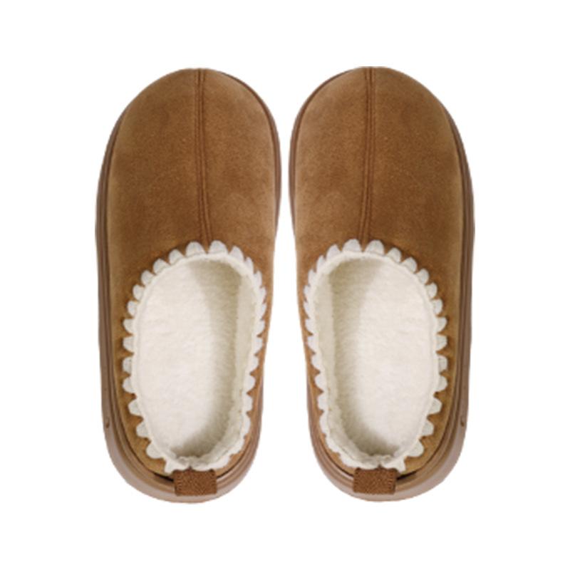 Cotton Shoes for Home Warmth, Thick-soled Indoor Home Slippers