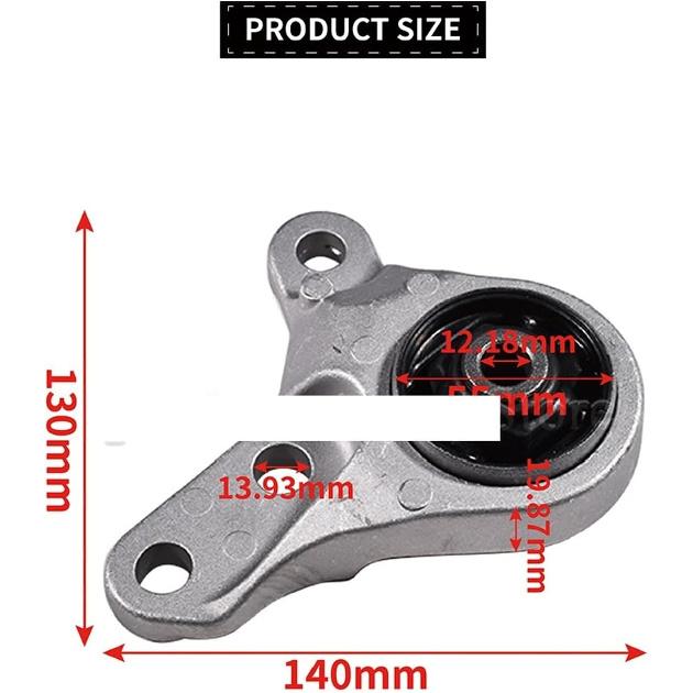 Automotive Engine Bracket 3517A053 Rear Diff Differential Mounting Bracket Fit for Mitsubishi Outlander PHEV 2.0 2.4 PHEV 13-21 Motor Installation