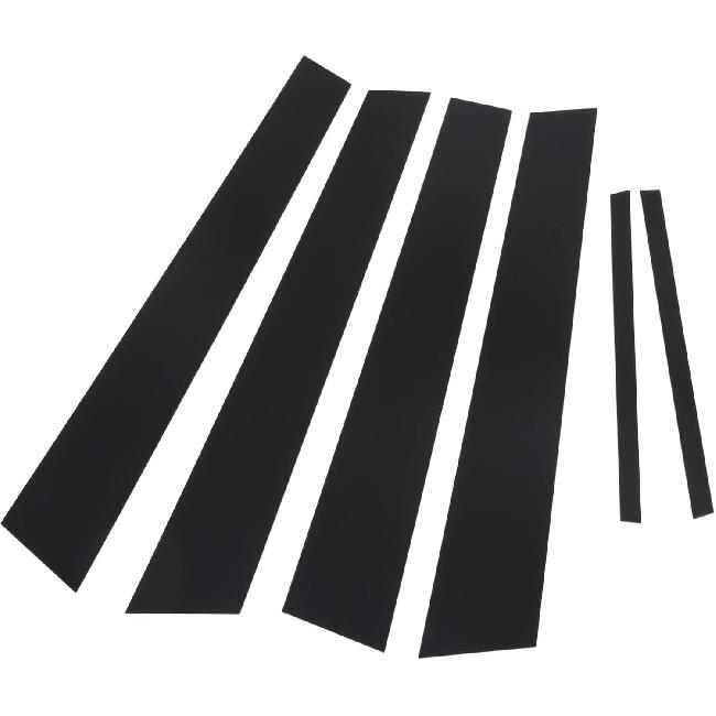 Door Pillar Decal, Gloss Black Pillar Post Decal Trim for Charger 2011-2021