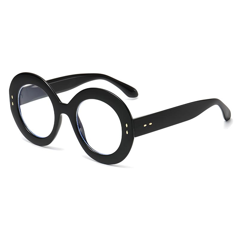 Montatura per Occhiali Ovale Vintage Donna Occhiali Retrò Anti Luce Blu Ottici Montature Semplici Moda Femminile