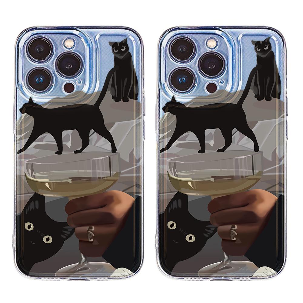 Space Phone Deksel for iPhone 13 11 15 ProMax OPPO A15S A57 A77 Sangsung A55 S24 VIVO Y21 Y21S XiaoMi Redmi 13C 9A Note 13 11 Huawei honor Mate 30 40