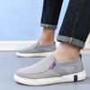 Fashion Men Canvas Loafers Summer 2025 Comfortable Walking Flats Man Non Slip Soft Moccasins Sneakers Breathable Lightweight Casual Shoe