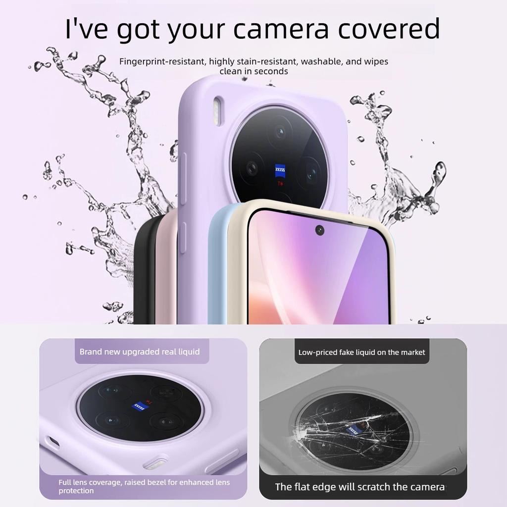 Luxury Macaron Color Shockproof Soft Real Liquid Silicone Case For Oppo Find X9SPro X8S+ X7 Ultra Pro Skin Fleece Protect Cover
