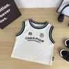 Infant & Toddler Breathable Sleeveless Basketball Print Vest (0-3 Years) - Summer Lightweight Sports Tank