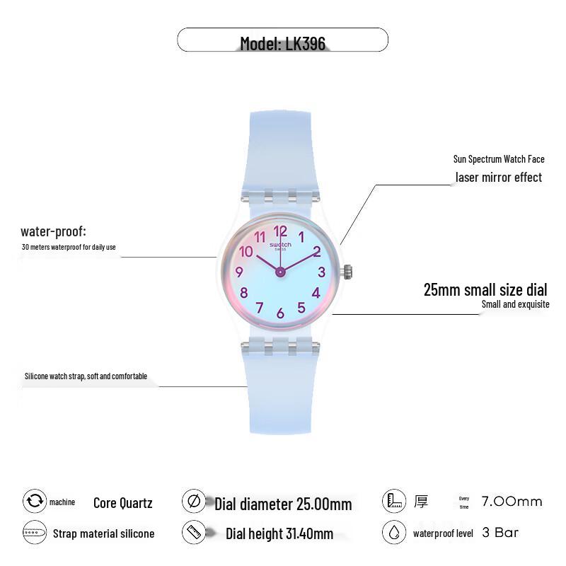Swatch LK396 Fashion Quartz Watch