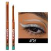 Cross-Border New Arrival Gel Eyeliner Metal Chameleon Eyeliner Color Changing Shiny Long Lasting Waterproof Eyeliner Pen