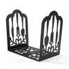 Retro Simple Cutlery Graphics Book Stand - Hollowed-out Bookshelf for Students