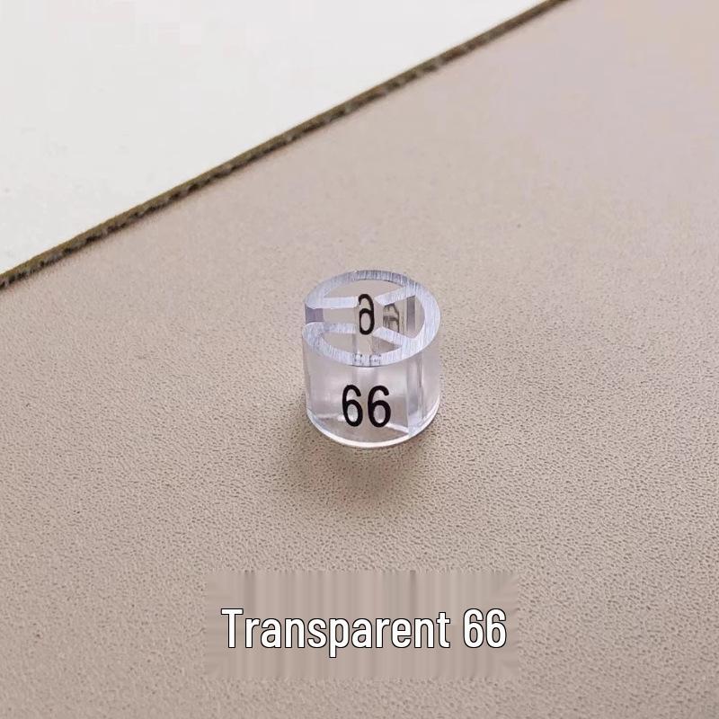 Transparent Size Clip for Children s Clothes, 52-190, Plastic Round Divider