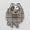 Pomeranian Pin Badge, Cute Dog Design, Alloy, 2cm x 2.5cm