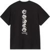 Garble Short Sleeve T-Shirt 'Black' Men's I036007-89-XX