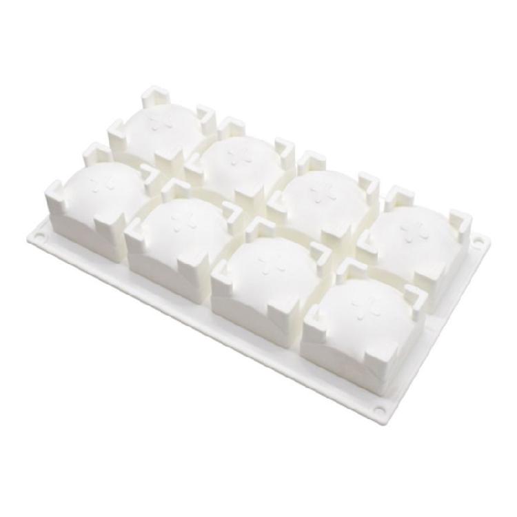 Domed Square Shape Baking Mousse Molds Kitchen Baking Accessories for Baking