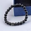 Black Stone Tiger Eye Magnetic Bead Bracelet