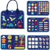 Felt Learning Early Education Board Felt Children Diy Busy Board Montessori Children'S Puzzle Teaching Dress And Tie Shoelaces