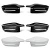 For BMW 3 4 5 7 Series G30 G38 G20 G21 G28 G22 G11 G12 M4 Style LHD RHD Bright Black Side Wing Rearview Mirror Cover Caps
