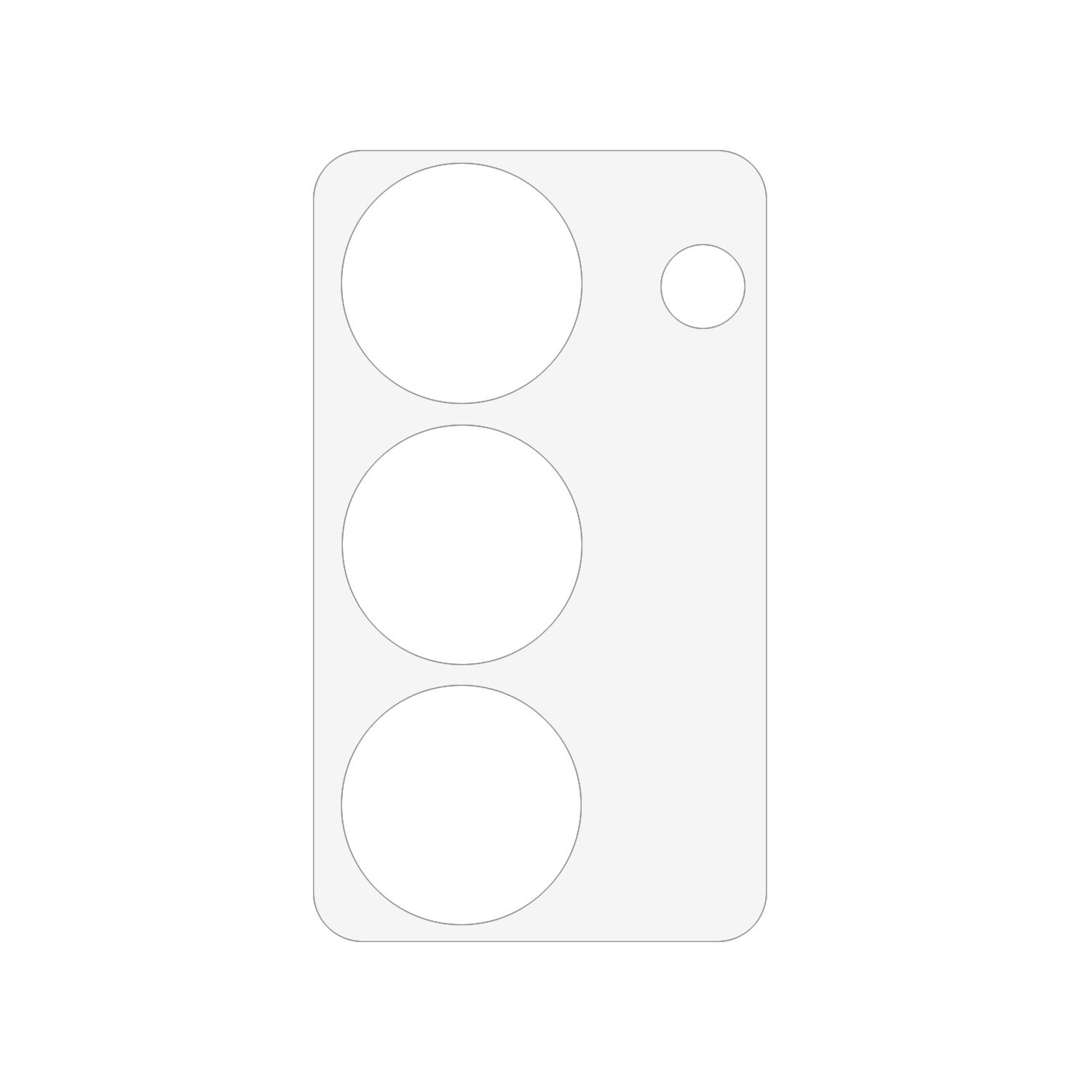 

For Realme V60 Pro 5G Camera Lens Protector High Clarity Tempered Glass Lens Film Type A