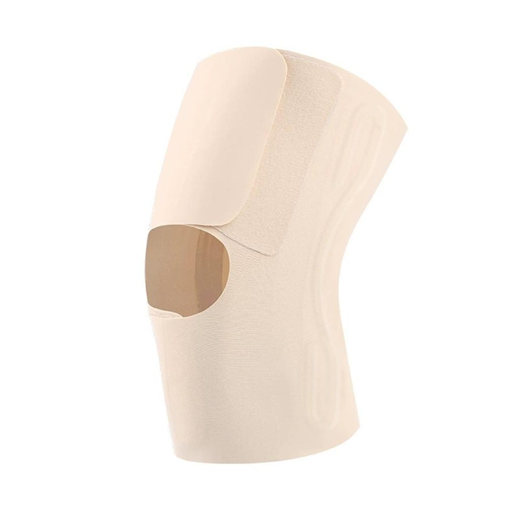 Rodillera Deportiva Ajustable – Manga Ligera de Soporte Meniscal para Hombres y Mujeres, Ideal para Correr, Montañismo y Entrenamiento