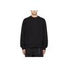 Y-3 FW22 Solid Color Crew Neck Pullover Long Sleeve Sweatshirt Men Sweatshirt Black FM1155