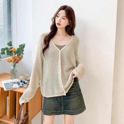 Mokana Women's Urban Casual Long Sleeve Knit Cardigan