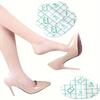 20pcs Gel Heel Protectors - Adhesive Blister Prevention Pads, Transparent Cushions for Shoe Comfort & Pain Relief