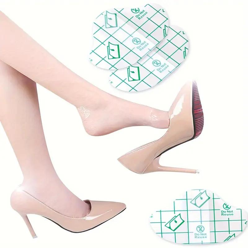 20pcs Gel Heel Protectors - Adhesive Blister Prevention Pads, Transparent Cushions for Shoe Comfort & Pain Relief