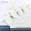 Natural White Jade Head Massage Comb