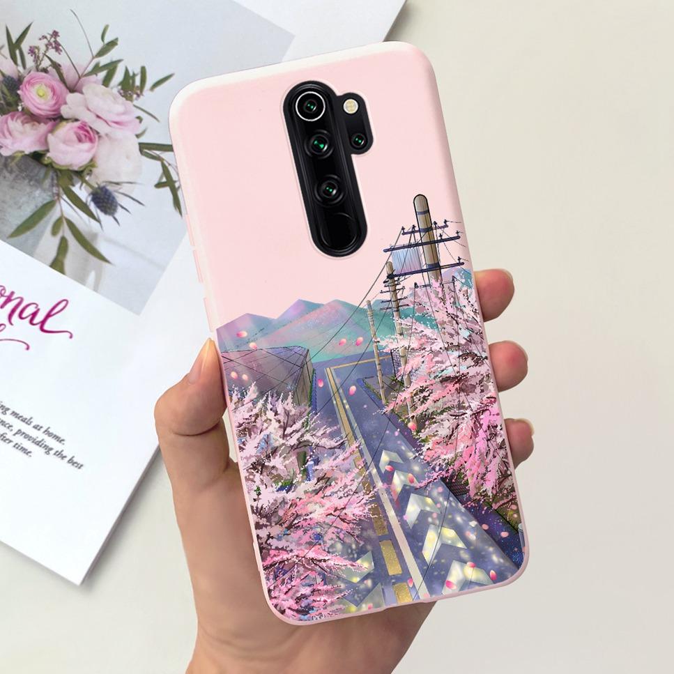 Für Xiaomi Redmi Note 8 Pro Hülle Mode Mädchen Weiche Silikon Rückseite Für Redmi Note 8Pro 8 pro Niedliche Cartoon Handyhülle Fundas