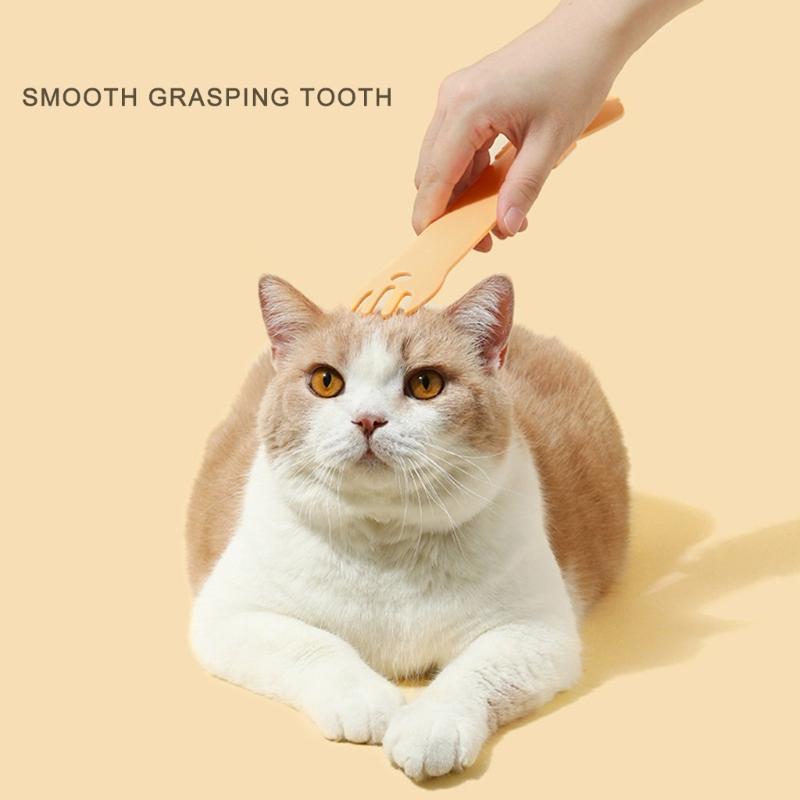 3PCS Cats Treat Strips Squeezer Feeders Spoon Cats Food Dispenser Feeding Supply
