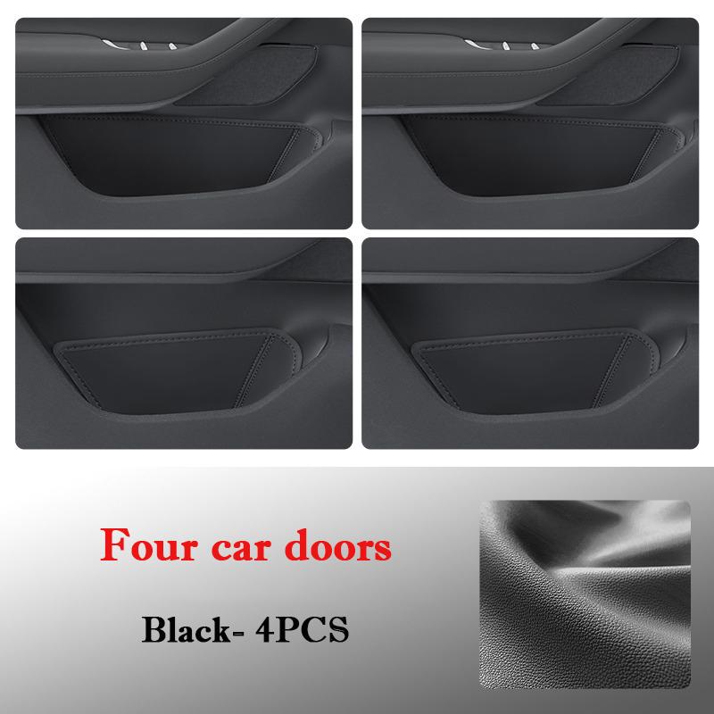 Car Door Slot Storage Box Leather Door Groove Mat Protective Pad Cover Storage Barrel For Nio ES6 ES8 ET5 ET7 EC6 EC7 2026-2026