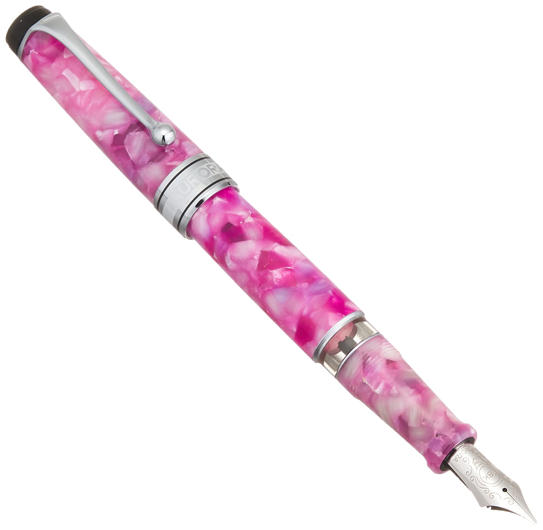 

Aurora Fountain Pen F Fine Nib Kaleido Scorpio Luce Rosa Inhalation Type Limited Edition Official Import 996-CKP рожевий
