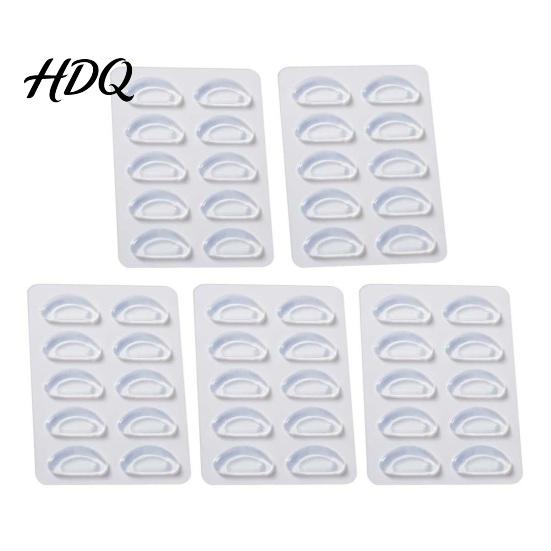 Lightweight Nose Pads 25 Pairs Glasses with Adhesive Backing Anti-Slip Stick-on Eyeglasses