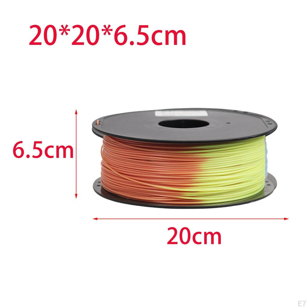 1.75mm PLA 3D Printer Filament 1kg 2.2lbs 330 Meters Wound Accessories for Printing