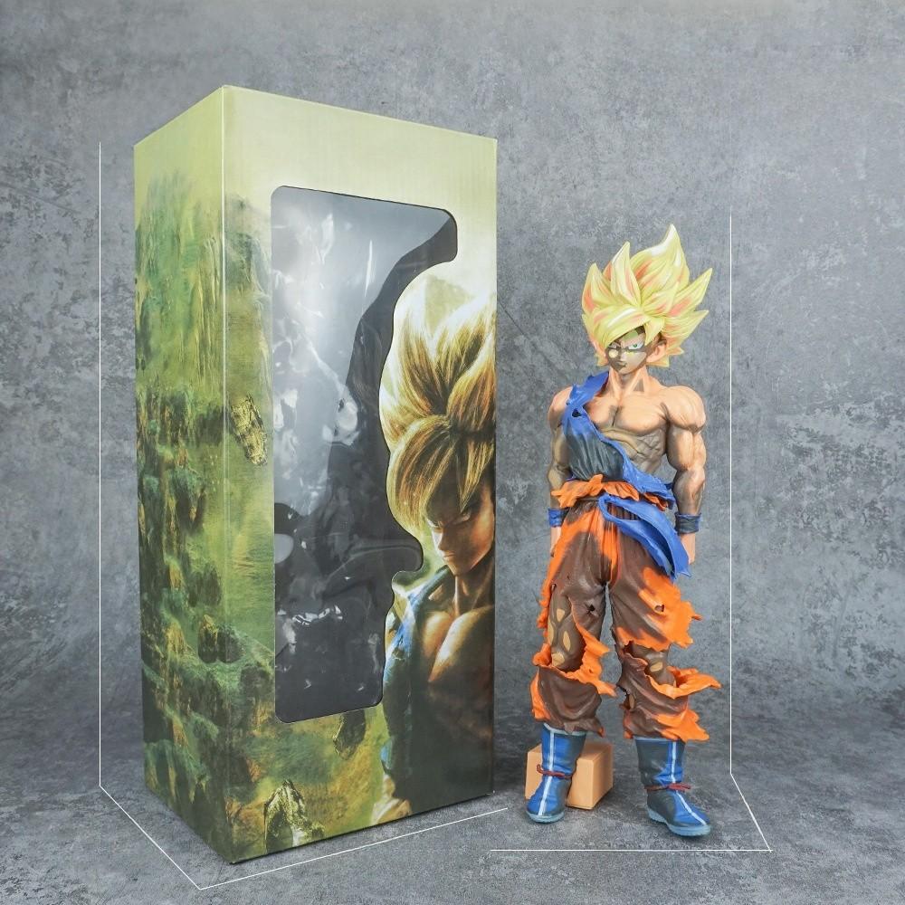 Dragon Ball Z Goku Pvc Action Figure With Manga Style Super Saiyan For Collectors And Display