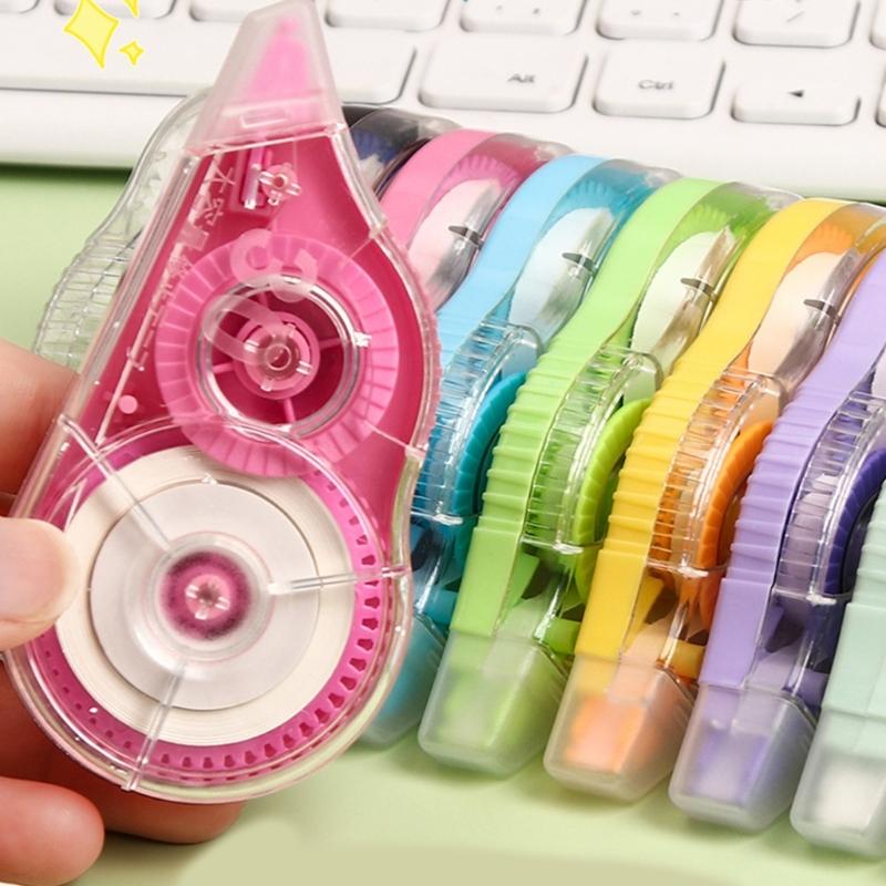 10Pcs Correction Tape Roller 8mx5mm for Note Taking Refillable  Correction Tape Total 80m for School and Office
