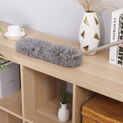 Microfiber Duster Long Telescopic Rod Flexible Head Home Ceiling Spider Web Cleaning