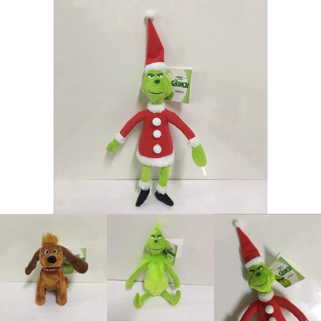 Poupée en Peluche Grinch de Qualité Premium Idéale Pour Garçons et Filles Cadeaux d'Halloween Noël
