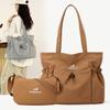 Autumn new fashionable large-capacity mother and child bag casual tote bag commuter shoulder bag mother bag