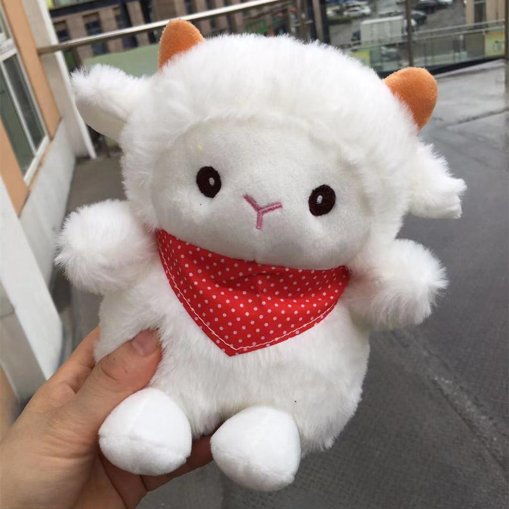 Plush Pocke Sheep Toy Cartoon Stuffed Animal Doll Decoration Cute Gift Kids