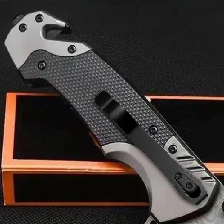 Compactly Stainless Steel Pocket Clip Tool Organizers Rustproof Belt Looping Clip for Everyday Carry Tool Wear Resistant