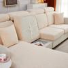 Plush Sofa Cushion Cover For Normal Sofa L Shape Sofa Chaselong Slipcovers Stretch Jacquard Flower Home Decoration