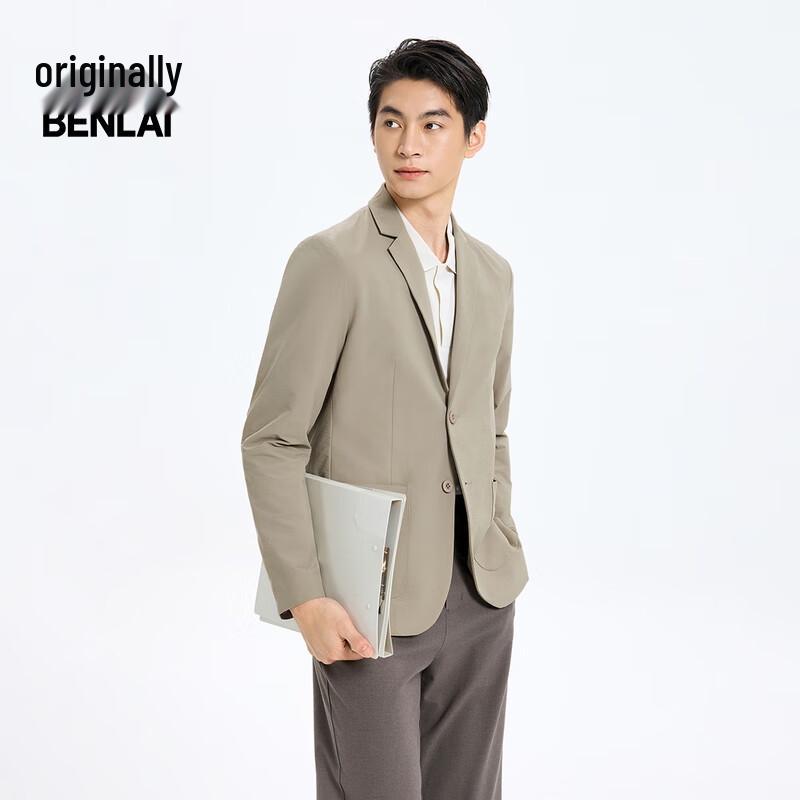 Benlai Men's Easy-Care Casual Business Suit Jacket