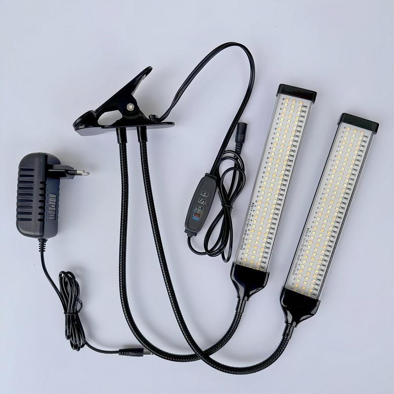 105LED Plant Growth Light 12V Fill Light Dimming Timing Full Spectrum Seedling, Succulent Green Plants Imitating Sunlight