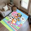 Merry Christmas Celebration Area Rug Suitable for Study room Playrooms Outdoor Hallway Antislip Carpet Decorate Offices Best for Christmas