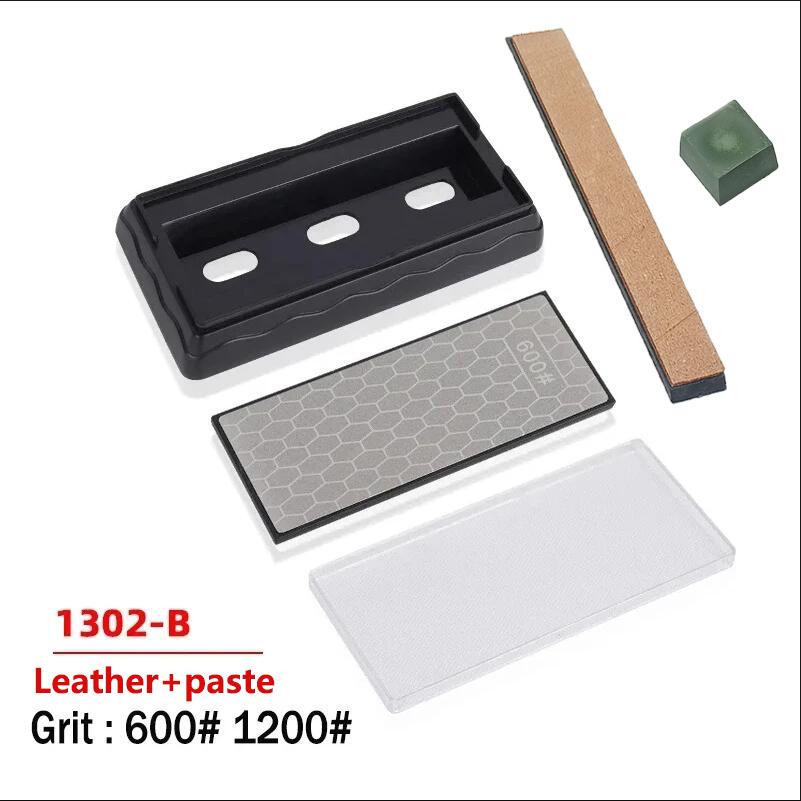 Double-Side Base Diamond Sharpening Stone Whetstone Knife Kitchen Grit Chef Knife Grinding 400/600/1000/1200 Grit Sharpener