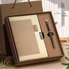 Personalized Luxury Notebook Gift Set with Logo, Premium Thick Diary for Business Meetings