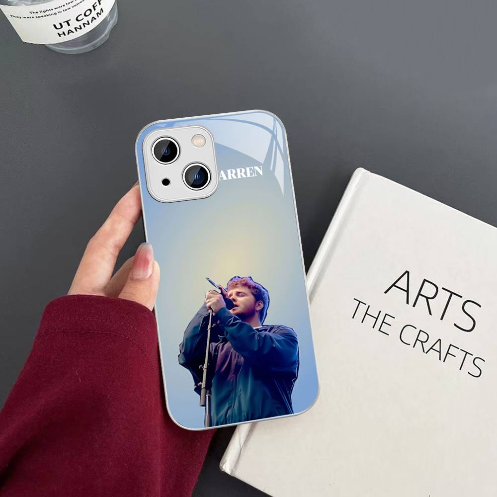 Popular A-alex Music Singer W-warren Tempered Glass For Iphone 14 13 12 11 Pro Mini XS MAX 14Plus X XS XR Cover
