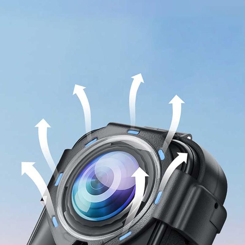 AntiFog Ventilated Lens Protectors for X5 Camera Tempereds Glass Cover With Secure Snap On