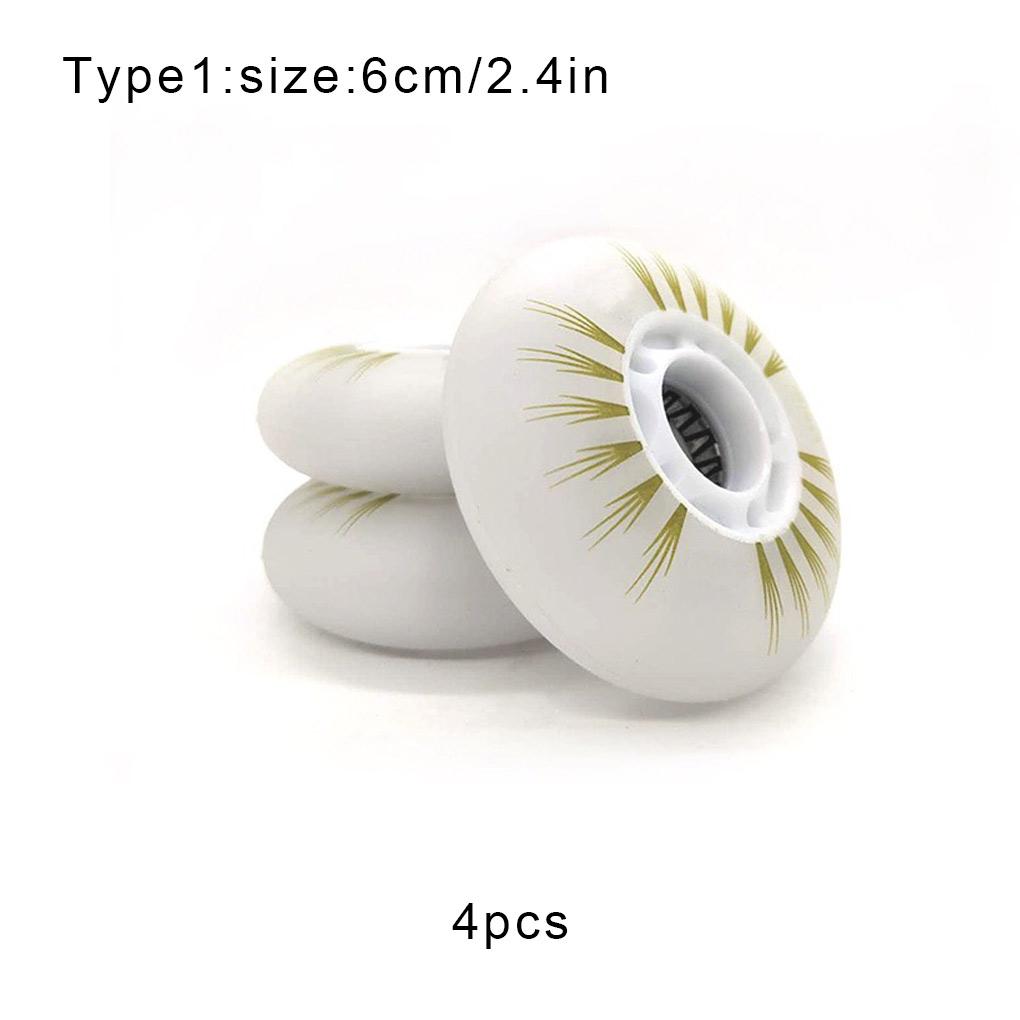 Dětské kolečkové brusle Kolečka LED osvětlení Kluzné PU kolečko na bruslení s ložisky Připevnění k setu skateboardu Začátečník