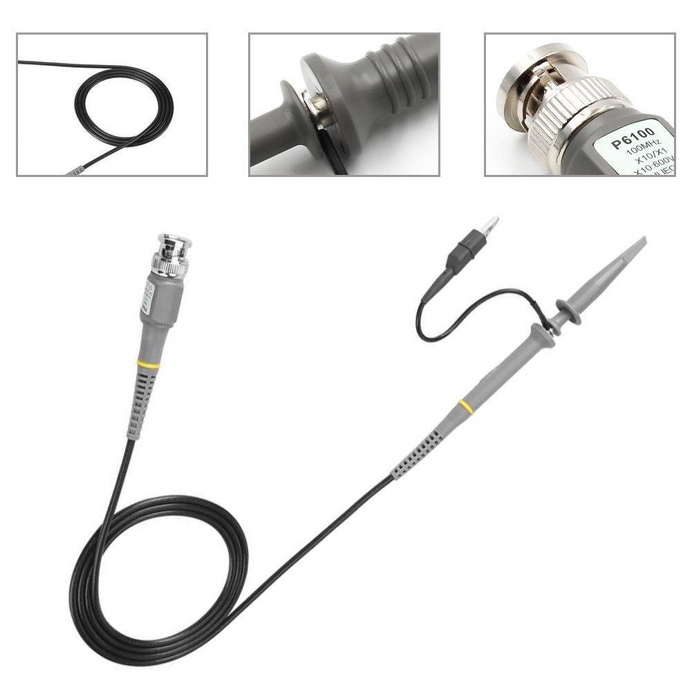

1x 100MHz Oscilloscope Scope analyzer Clip Probe test s kit for For HP Tektronix