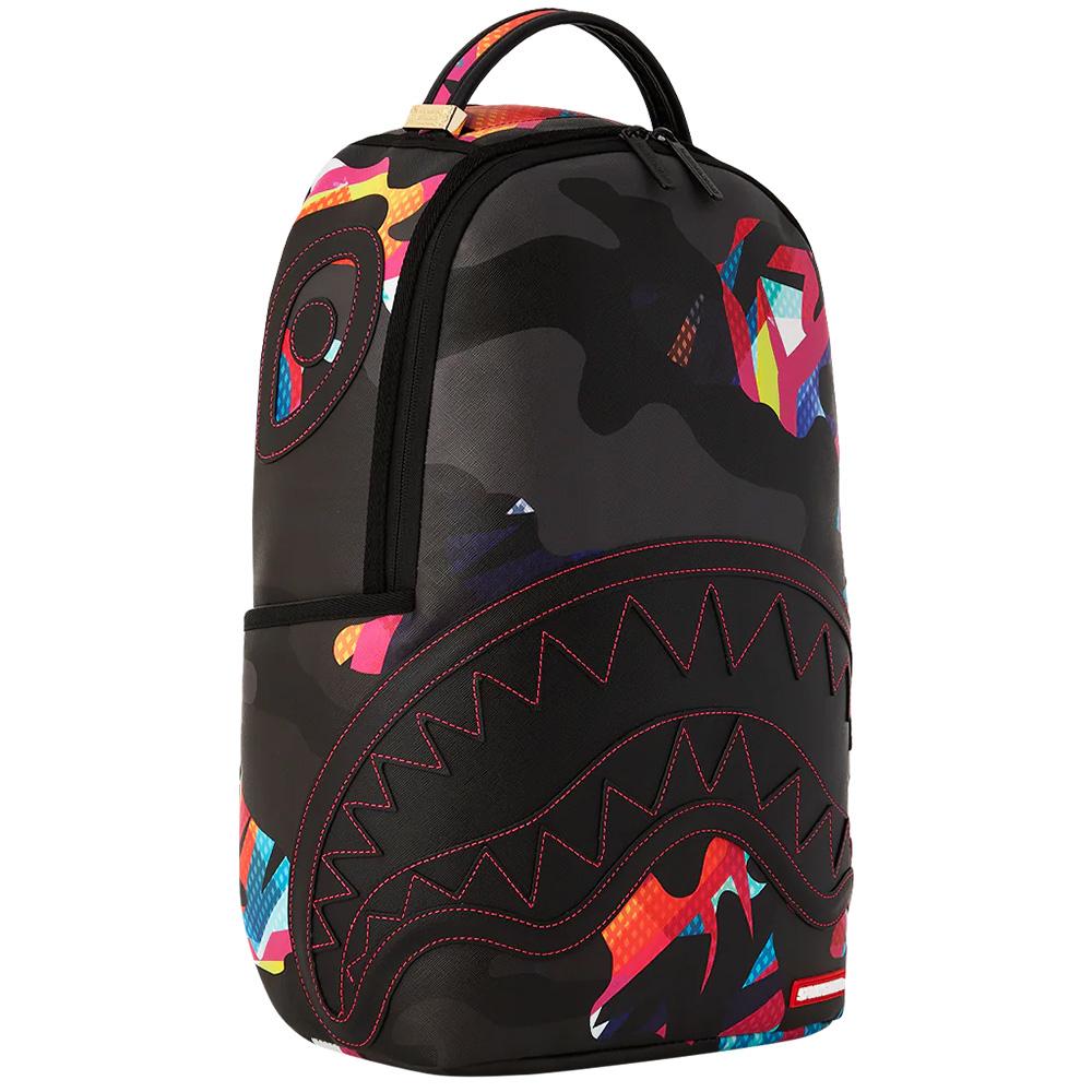 New SPRAYGROUND PVC Backpack Unisex Black W1045726