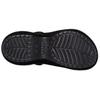 Crocs Bae Clog Zamatové Jednoduché Pohodlné Drevené papuče Dámske papuče Čierne 211919-001